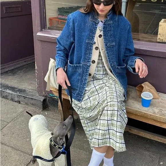 Vintage Cabin Creek Blue Denim Jacket - Picture 2 of 8